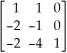 Find the inverse of the matrix A =   . A)    B)    C)    D)    E)   