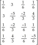 Use Maple or other computer algebra software to calculate the inverse of the matrix A =   . A)    B)    C)    D)    E)   