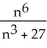 <strong>Find the limit of the sequence { }, where = - .</strong> A) -54 B) 54 C) - \infty D) 0 E) \infty