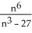 <strong>Find the limit of the sequence { }, where = - .</strong> A) -54 B) 54 C) - \infty D) 0 E) \infty