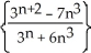 Find the limit of the sequence   . A)  9 B)  3 C)  -3 D)  0 E)  -9