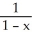 <strong>On what interval of values of x does the series   converge? What is its sum for x in that interval?</strong> A) (-1, 1), sum =   B) (-1, 1), sum =   C) (-1, 1], sum =   D) [-1, 1), sum =   E) [-1, 1], sum =   <div style=padding-top: 35px> 