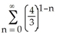<strong>The geometric series </strong> A) converges and its sum is . B) converges and its sum is . C) diverges and hence it has no sum. D) converges and its sum is 4. E) converges and its sum is .