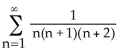 <strong>Find the sum .</strong> A) B) C) 1 D) \infty (series diverges) E) none of the above
