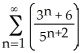 <strong>Find the sum of the series .</strong> A) B) C) D) E) \infty (series diverges)