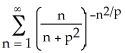 <strong>Find all values of the nonzero constant real number p such that the series is convergent.</strong> A) p > 1 B) 0 < P \le 1 C) 0 < P \le D) p < 0 E) p > 0