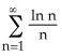 The series converges.