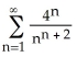 The series converges.