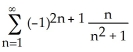The series converges.
