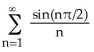 The series converges.