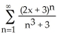  <strong>For what values of x does the series   (a) converge absolutely? (b) converge conditionally?</strong> A) (a) on the interval (-2, -1),  ~~~~~~~~ (b) at x = -2 and x = -1 B) (a) on the interval [-2, -1]  ~~~~~~~~ (b) nowhere C) (a) on the interval (-2, -1),  ~~~~~~~~ (b) for x < -2 D) (a) on the interval (-3, 0),  ~~~~~~~~ (b) at x = -3 and x = 0 E) (a) on the interval [-2, -1),  ~~~~~~~~ (b) at x = -1 <div style=padding-top: 35px>  