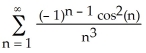 <strong>Which of the three series (i) (ii) (iii) is conditionally convergent?</strong> A) series (iii) B) series (i) C) series (i) and (iii) D) series (ii) E) All three