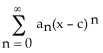 <strong>The interval of convergence of the power series is given by [-7, -3).Find the centre c and the radius of convergence R of the power series.</strong> A) c = -10, R = 4 B) c = -5, R = 2 C) c = -4, R = 10 D) c = -2, R = 5 E) c = 2, R = -5