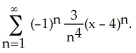 <strong>Find the centre, radius, and interval of convergence of the series  </strong> A) centre 4, radius 3, interval (1, 7] B) centre 4, radius 3, interval [1, 7) C) centre 4, radius 1, interval [3, 5] D) centre 4, radius 1, interval (3, 5) E) centre 4, radius 1, interval (3, 5] <div style=padding-top: 35px> 