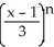  Using the known geometric series representation   =     , valid for -1 < x < 1, find a power series representation for f(x)  = ln(2 + x)  in powers of x - 1. On what interval does the series converge to f(x) ? A)  f(x)  = ln 3 +       , for -0 < x  \le  2 B)  f(x)  = ln 3 +       , for -2 < x  \le  4 C)  f(x)  = ln 2 +       , for -1 < x  \le  3 D)  f(x)  = ln 2 +       , for -1 < x < 3 E)  none of the above 