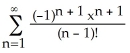 Find the Maclaurin series for f(x)  =   . A)  f(x)  =   B)  f(x)  =   C)  f(x)  =   D)  f(x)  =   E)  f(x)  =  