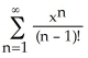 Find the Maclaurin series for f(x)  =   . A)  f(x)  =   B)  f(x)  =   C)  f(x)  =   D)  f(x)  =   E)  f(x)  =  