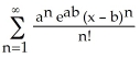 Find the Taylor expansion of   about x = b. A)    B)    C)    D)    E)   