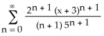  Find the Taylor series for f(x)  = ln   about c = - 3. Where does the series converge to f(x) ? A)  - 30-   , -   < x  \le    B)  ln(6)  +   ,   < x  \le    C)  ln(6)  -   , -   < x  \le  -   D)  ln(6)  -   , -    \le  x < -   E)  ln(6)  +   ,    \le  x <   