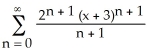  Find the Taylor series for f(x)  = ln   about c = - 3. Where does the series converge to f(x) ? A)  - 30-   , -   < x  \le    B)  ln(6)  +   ,   < x  \le    C)  ln(6)  -   , -   < x  \le  -   D)  ln(6)  -   , -    \le  x < -   E)  ln(6)  +   ,    \le  x <   