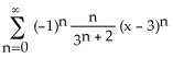  Find the Taylor series for f(x)  =   about x - 3. On what interval does the series converge to f(x) ? A)  f(x)  =   , for 0 < x < 6 B)  f(x)  =   , for 0 < x < 6 C)  f(x)  =   , for 0 < x  \le  6 D)  f(x)  =   , for 0 < x < 6 E)  f(x)  =   , for 0 < x  \le  6 