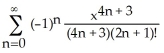  Calculate the Maclaurin series for the function G(x)  =   and calculate G(1)  correct to 5 decimal places. A)  G(x)  =   , G(1)  \approx  0.31025 B)  G(x)  =   , G(1)   \approx  0.31026 C)  G(x)  =   , G(1)   \approx 0.31029 D)  G(x)  =   , G(1)   \approx  0.31031 E)  G(x)  =   , G(1)   \approx  0.31024 