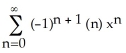 Find the Maclaurin series (binomial series)  for   . A)    , for -1 < x < 1 B)    , for -1 < x < 1 C)    , for -1 < x < 1 D)    , for -1 < x < 1 E)    , for -1 < x < 1