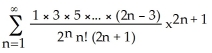 Find the Maclaurin series (binomial series)  for   (x) . A)  x -   for -1 < x < 1 B)  1 -   for -1 < x < 1 C)  x +   for -1 < x < 1 D)  x +   for -1 < x < 1 E)  1 +   for -1 < x < 1