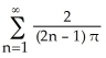  Find the Fourier series of the function f having period 2 \pi   and defined by f(x)  = 0 if - \pi  < x  \le  0 and f(x)  = 1 if 0 < x    \pi . A)    +   sin((2n - 1) x)  B)  1 +   sin((2n - 1) x)  C)    +   sin(2nx)  D)  1 +   sin(2nx)  E)    +   cos((2n - 1) x)  