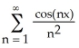 Find the Fourier cosine series of f(t)  = 2t -   on [0 , 1]. A)    -     B)    -     C)    -     D)    -     E)    - 4  
