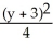 Find the centre, eccentricity, and foci of the ellipse   +   = 1. A)  Centre (1, -3) ;   =   ; foci (1 ±   , -3)  B)  Centre (-1, 3) ;   =   ; foci (-1 ±   , 3)  C)  Centre (1, 3) ;   =   ; foci (1 ±   , 3)  D)  Centre (-1, -3) ;   =   ; foci (-1 ±   , -3)  E)  Centre (1, -3) ;   =   ; foci (1 ±   , -3) 
