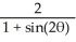 Convert x<sup>2</sup> + y<sup>2</sup> = xy to polar coordinates. A)  r<sup>2</sup> =   B)  r =   C)  r =   D)  r<sup>2</sup> =   E)  r<sup>2</sup> =  
