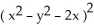  Transform the polar equation r = 1 + 2 cos  \theta  to rectangular coordinates. A)    +   =   B)    +   =   C)    -   =   D)    +   =   E)    -   =   