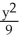 Convert to Cartesian coordinates the polar equation r<sup>2</sup> =   . A)    -   = 1 B)    -   = 1 C)    -   = 36 D)    +   = 36 E)    +   = 36