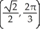 Find all the points of intersection of the curves r =   sin  \theta  and   = cos 2 \theta . A)    ,   , (0,0)  B)    ,   C)    ,   , (0,0)  D)    ,   E)    ,   