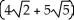  Determine the length of the arc r =   , 1  \le   \theta   \le 2. A)      units B)      units C)      units D)      units E)      units 