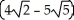  Determine the length of the arc r =   , 1  \le   \theta   \le 2. A)      units B)      units C)      units D)      units E)      units 