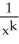  For what real values of the constant k does the region lying under the curve y =   above the x-axis and to the right of the line x = 1 have infinite area but gives rise to a solid with finite volume when rotated about the x-axis? A)    < k \le  1 B)    < k < 1 C)    < k <  \infty  D)  0 < k <   E)  0 < k  \le  1 