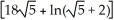 <strong>Find the area of the surface obtained by rotating the curve y = , -1 \le x \le 1, about the x-axis.</strong> A) square units B) square units C) square units D) square units E) square units