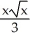  Find the area of the surface generated by rotating y =   -   where x    [0, 3] about y = 0. A)  3 \pi  square units B)  4 \pi  square units C)  2 \pi  square units D)  6 \pi  square units E)   \pi  square units 
