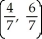 Find the centroid of the plane quadrilateral region with corners at (0, 0) , (0, 2) , (2, 3) , and (1, 0) . A)    B)    C)    D)    E)   