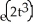 Solve the differential equation   = 6x   . A)  x = C   B)  x = C   C)  x = C   D)  x = C   E)  x = C  