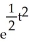 Find the general solution of the differential equation   + tx = -2t. A)  x = -1 + C   B)  x = -2 + C   C)  x = 2 + C   D)  x = 1 + C   E)  x = 2 + C  