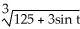 Find the solution of the initial-value problem   =   , x(0)  = 5. A)  x =   B)  x =   C)  x =   D)  x =   E)  x =  