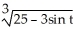 Find the solution of the initial-value problem   =   , x(0)  = 5. A)  x =   B)  x =   C)  x =   D)  x =   E)  x =  
