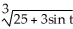 Find the solution of the initial-value problem   =   , x(0)  = 5. A)  x =   B)  x =   C)  x =   D)  x =   E)  x =  