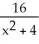 Solve the initial-value problem   = -   , y(0)  = 4. A)  y(x)  =   B)  y(x)  =   C)  y(x)  =   D)  y(x)  =   E)  y(x)  =  