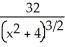 Solve the initial-value problem   = -   , y(0)  = 4. A)  y(x)  =   B)  y(x)  =   C)  y(x)  =   D)  y(x)  =   E)  y(x)  =  