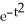 Find the general solution of the differential equation     + t   y =   (t + 1) . A)  y = C exp   + exp   B)  y = C exp   - exp   C)  y = C exp   - exp   D)  y = C exp   + exp   E)  y = C exp   + exp  