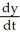 The solution of the initial value problem   = -   , y(0) = -3, is y = ±   .